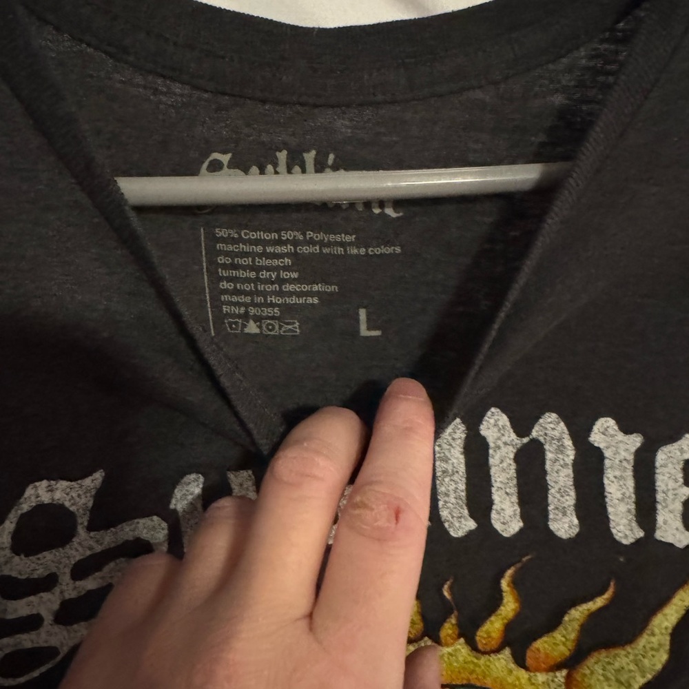 Sublime Black Graphic Tee - Short Sleeve - Picture 3 of 3